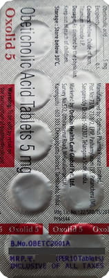 Oxolid 5mg Strip Of 10 Tablets