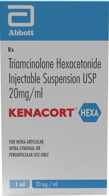 Kenacort Hexa 20mg Vial Of 1ml Suspension For Injection