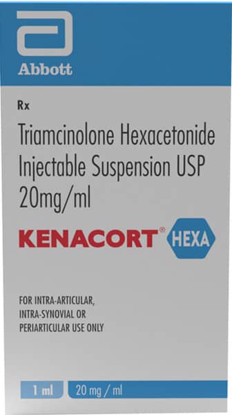 Kenacort Hexa 20mg Vial Of 1ml Suspension For Injection