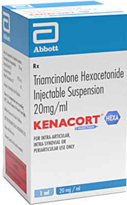 Kenacort Hexa 20mg Vial Of 1ml Suspension For Injection