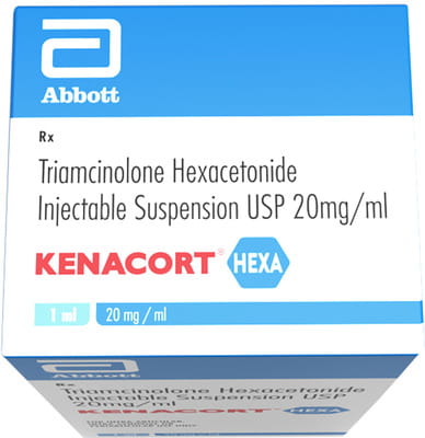 Kenacort Hexa 20mg Vial Of 1ml Suspension For Injection
