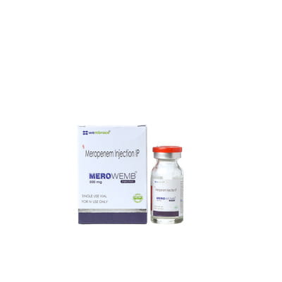 Merowemb 500mg Dry Vial Of 1 Powder For Injection