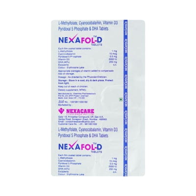 Nexafol D Strip Of 10 Softgel Capsules