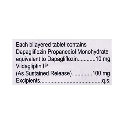 Valdiff D 100/10mg Strip Of 10 Tablets