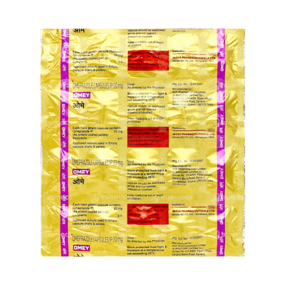 Omey 20mg Strip Of 20 Capsules