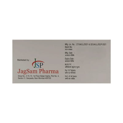 Cilsam T 10/40mg Strip Of 10 Tablets