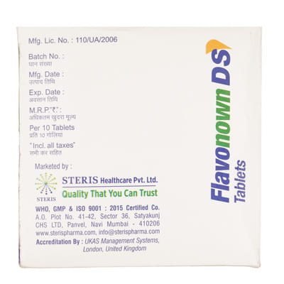 Flavonown Ds 1000mg Strip Of 10 Tablets