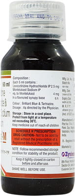 Cetaloz M Bottle Of 60ml Suspension