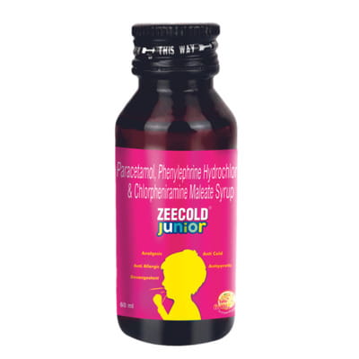 Zeecold Junior Tutti Fruti Ice Cream Flavour Bottle Of 60ml Syrup