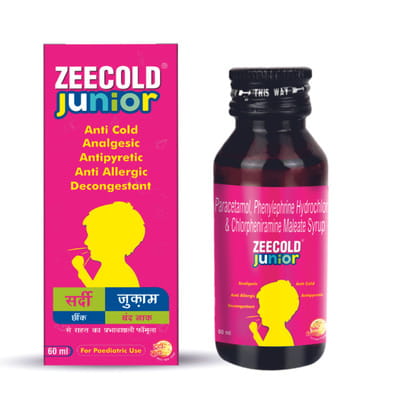 Zeecold Junior Tutti Fruti Ice Cream Flavour Bottle Of 60ml Syrup