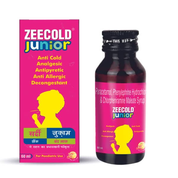 Zeecold Junior Tutti Fruti Ice Cream Flavour Bottle Of 60ml Syrup