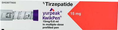 Yurpeak Kwikpen 15mg Pre Filled Pen Of 2.4ml Solution For Injection
