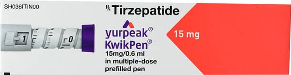 Yurpeak Kwikpen 15mg Pre Filled Pen Of 2.4ml Solution For Injection