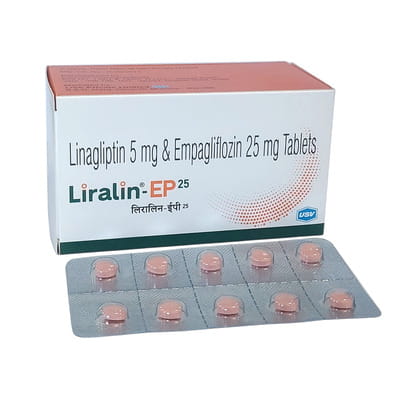 Liralin Ep 25mg Strip Of 10 Tablets
