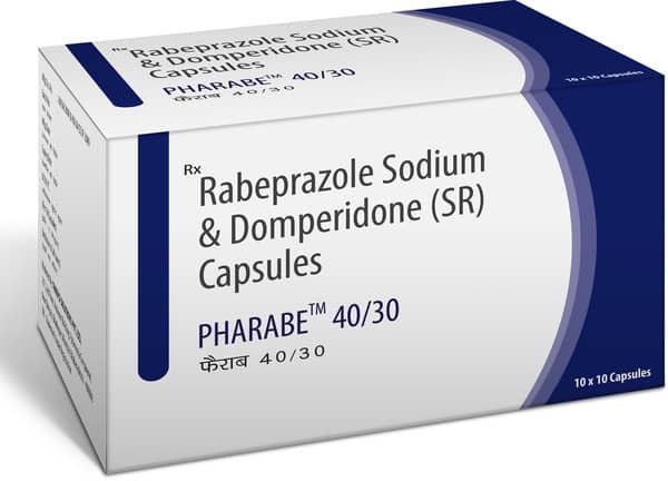 Pharabe 40/30mg Strip Of 10 Capsules