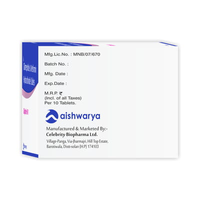 Glipride Mf 1mg Strip Of 10 Tablets