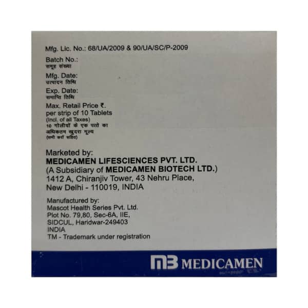 Sitawow M 100/500mg Strip Of 10 Tablets