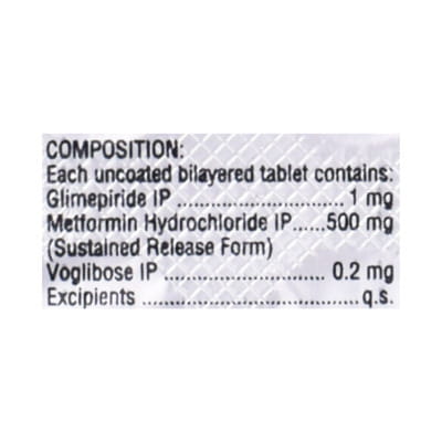 Ziglim Mv 1 Strip Of 10 Tablets