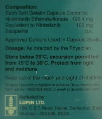 Idofnib 100mg Strip Of 10 Capsules