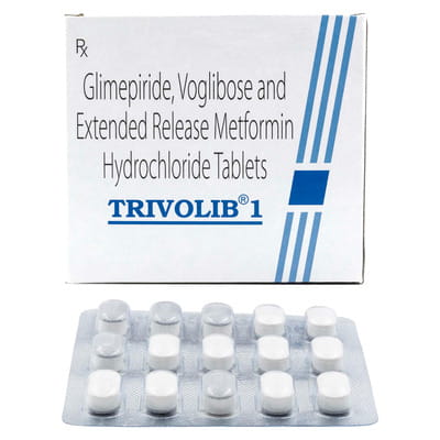 Trivolib 1mg Strip Of 15 Tablets