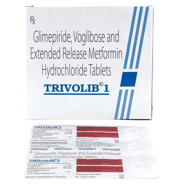 Trivolib 1mg Strip Of 15 Tablets