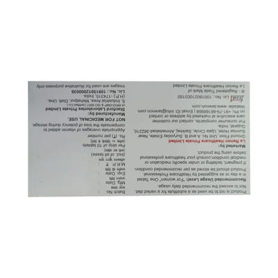 Q4lic Strip Of 10 Tablets