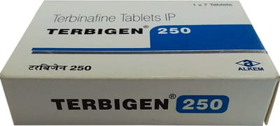 Terbigen 250mg Strip Of 7 Tablets