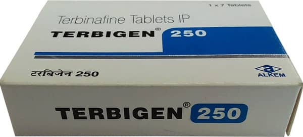 Terbigen 250mg Strip Of 7 Tablets