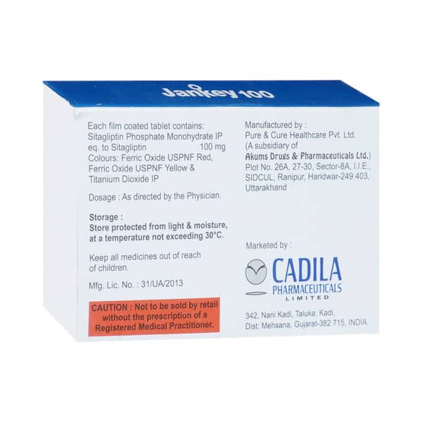 Jankey 100Mg Strip Of 15 Tablets