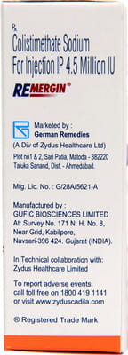 Remergin 4.5miu Dry Vial Of 1 Powder For Injection