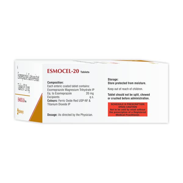 Esmocel 20Mg Strip Of 10 Tablets