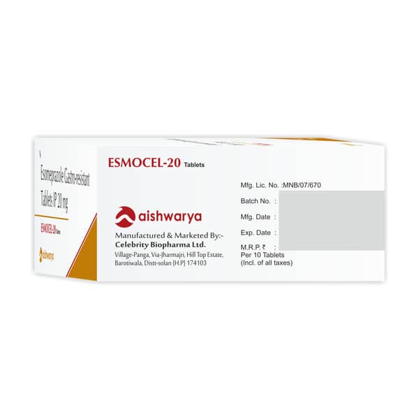 Esmocel 20Mg Strip Of 10 Tablets