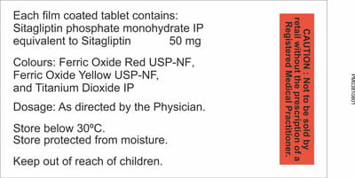 Sita Od 50mg Strip Of 10 Tablets