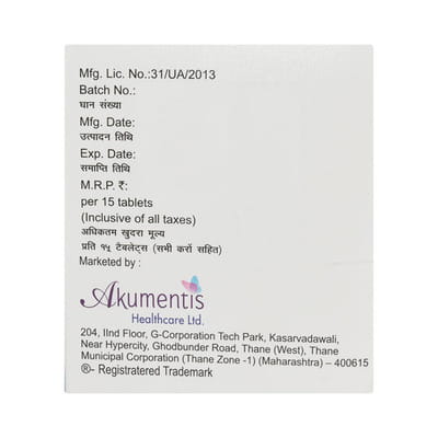 Benitowa Beta 8/50mg Strip Of 15 Tablets