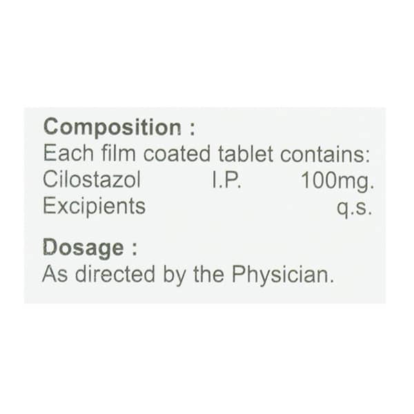 Cilonol 100Mg Strip Of 10 Tablets