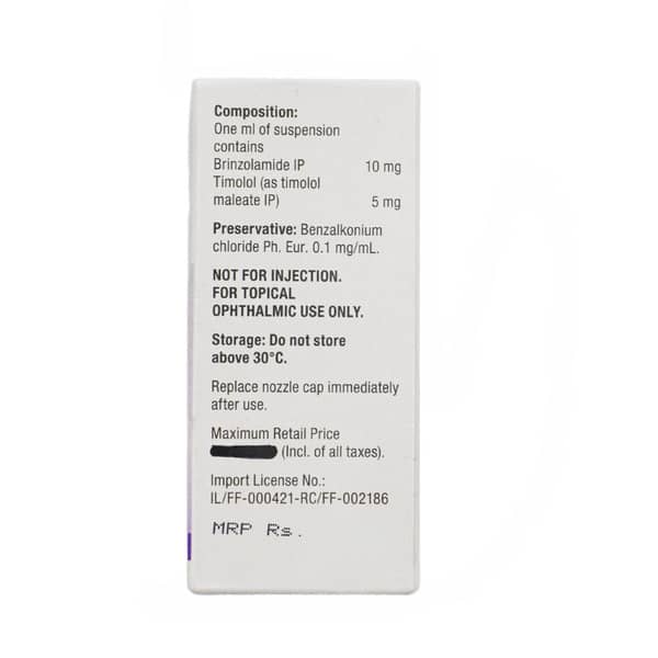 Azarga Bottle Of 5Ml Eye Drops