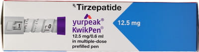 Yurpeak Kwikpen 12.5mg Pre Filled Pen Of 2.4ml Solution For Injection