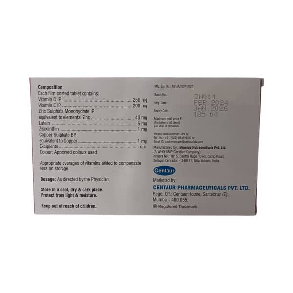 Ocubless Strip Of 10 Tablets