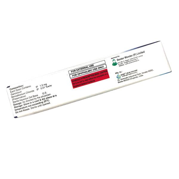 Gansac Tube Of 5Gm Eye Gel