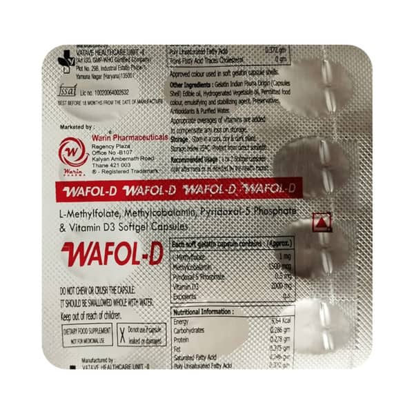 Wafol D Strip Of 10 Tablets