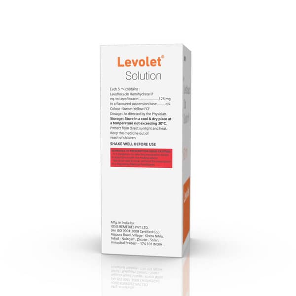 Levolet 125Mg Bottle Of 60Ml Oral Solution