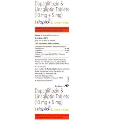 Daplo L 10/5mg Strip Of 10 Tablets