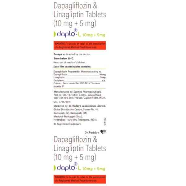 Daplo L 10/5mg Strip Of 10 Tablets