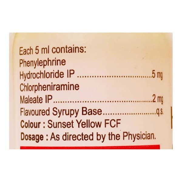 Spid Cold Bottle Of 60Ml Syrup