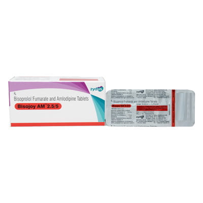 Bisojoy Am 2.5/5mg Strip Of 10 Tablets