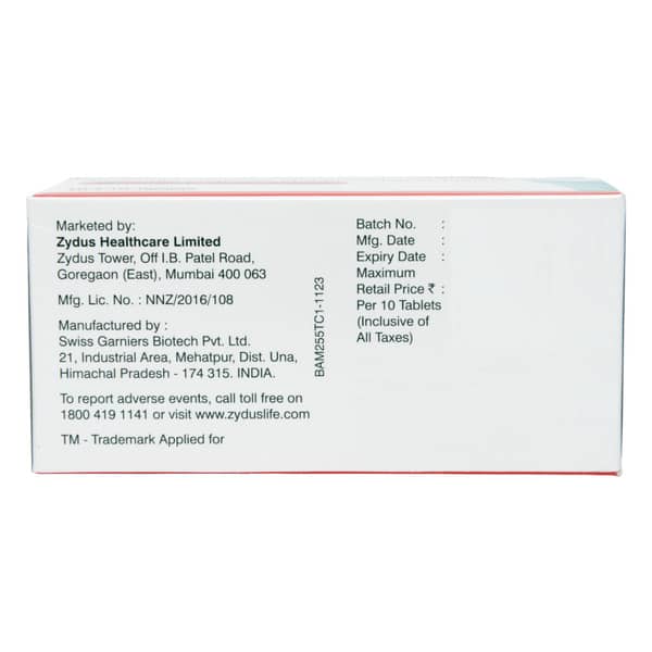 Bisojoy Am 2.5/5mg Strip Of 10 Tablets
