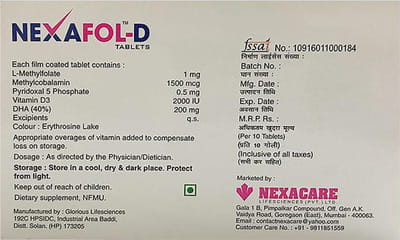 Nexafol D Strip Of 10 Tablets