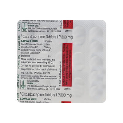 Lovax 300mg Strip Of 15 Tablets
