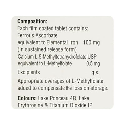 Daily Iron Strip Of 15 Tablets