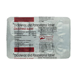 Dicloheal Super Strip Of 10 Tablets